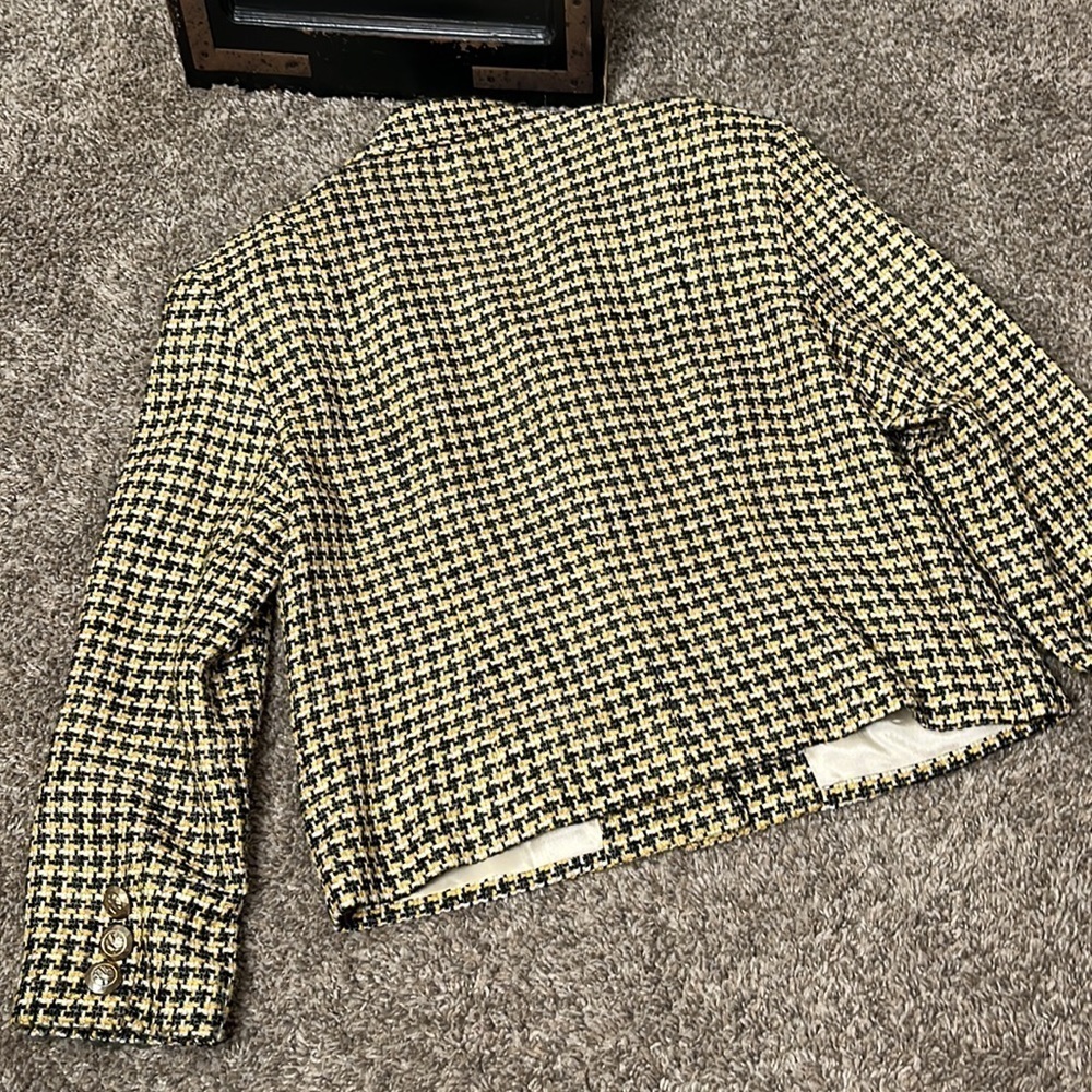 VINTAGE HOWARD WOLF BLAZER Sz 8 - Picture 14 of 15